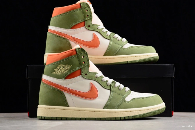 Reps air fb9934-300 high “celadon” og jordan 1 0507